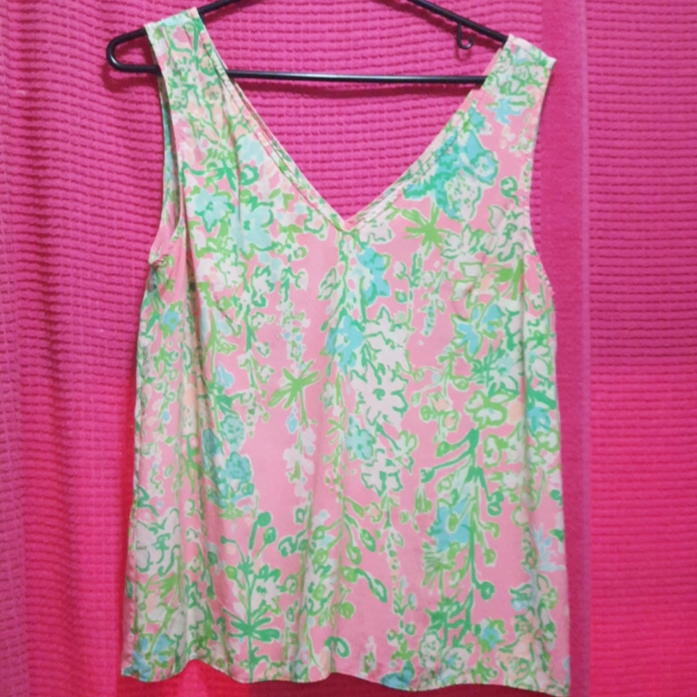 Lilly Pulitzer size M silk